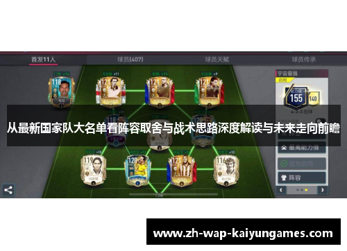 从最新国家队大名单看阵容取舍与战术思路深度解读与未来走向前瞻 从最新国家队大名单看阵容取舍与战术思路深度解读与未来走向前瞻